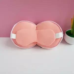 여행용 일체형 목베개 휴대용 안대 세트 기내용 WFLN99X