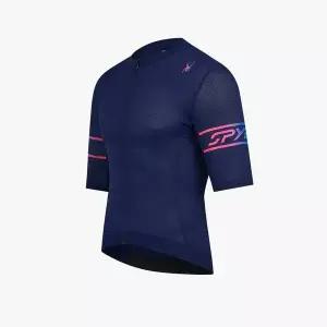 [스파이더]남성 사이클 슬리브 그래픽 반팔 저지 TIER-0 SPKPCNFT502MDNY 709997