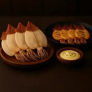 (주)마름 AAA등급 반건조 한치 특사이즈 (20미 - 50미) 1kg 마른안주