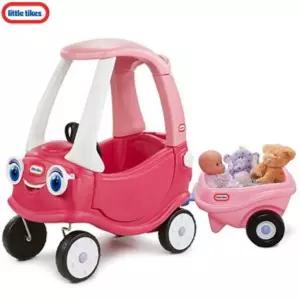 코지쿠페 프린세스 지붕차+트레일러 (조립서비스)카 어린이 키즈 승용완구 장난감 자동차 실내 붕붕