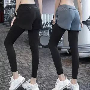 [골드스마일]여성 반바지레깅스 일체형 운동복 타이즈팬츠 헬스복