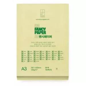 OA팬시페이퍼A3 JB052084 120g K02 크라프트 100매 두성