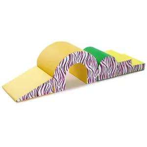 국산 체육교구 방염 항균 동굴 계단 비비드 블록 매트 실내외겸용 운동회 놀이방