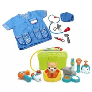 동물병원 수의사 의상n말랑소품 역할놀이 세트 의상소품 교육기관용 역할체험