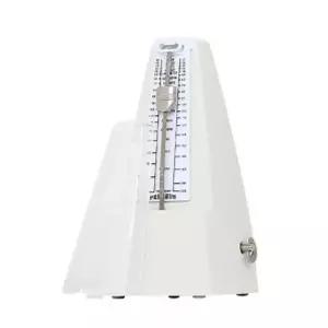 [에이치플러스몰]메트로놈 기계식 박자기 화이트 태엽 음악 연습