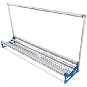 원단 롤러 대 받침대 고정 길이 직물 다이 재단 시트지