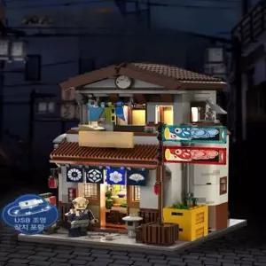 심야식당 미니모듈러 일본식당 조립 거리뷰 일본찻집 블록카페 건축