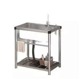 애벌빨래 싱크대 보조 세척 벽걸이형 손 세탁 간이 세면대 소형