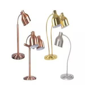 스탠드 워머기 할로겐 챠핑 램프 업소용 자바라 보온 온도