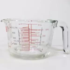 [콩심팥심]계량용 유리컵 250mL 베이킹 비커 내열 계량컵 정량컵