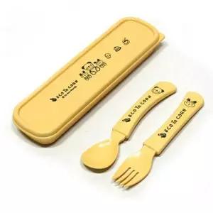 [에이치플러스몰]TBZ 한진옥수수 스푼 포크 케이스 세트