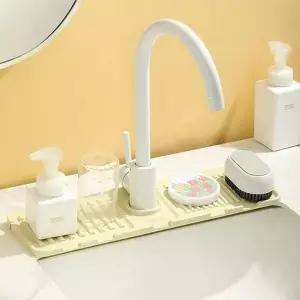 [골드스마일]워터가드 실리콘 욕실 화장실 패드 수납 받침대