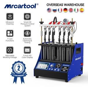MRCARTOOL V311 GDI EFI FEI  인젝터 클리너 및 테스터 기계 자동차 바이크 오토바이 6기통 압전식