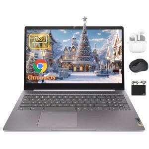 크롬북 15 비즈니스 128GB 카드 64GB N4500 FHD 4GB 인텔 노트북 192GB 학생 HUBXCEL액세서리 슬림 OS 라이트 RAM 스토리지 FI 셀러론 배터리 컴퓨터 6인치 크롬 WI EMMC