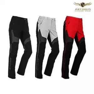 아티누스 코듀라 배색팬츠 AP-210 (블랙 레드 L그레이) 사계절 낚시바지