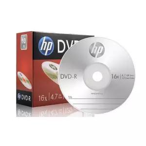 DVD 1P 4.7GB 16x HP 슬림 Media 케이스 10장 R