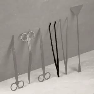 집게 파충류 곡선형 27cm 어항 밀웜집게 거북이집게