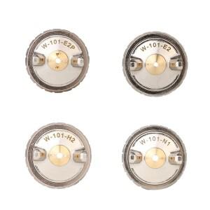 분사기 건 W101 에어캡 세트 HVLP 부품  구성품 페인팅 E2P E1 H2 H4 N1