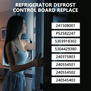 도착 5303918476 241508001 Frigidaire Kenmore Electrolux 냉장고와 호환되는 제상 제어 보드
