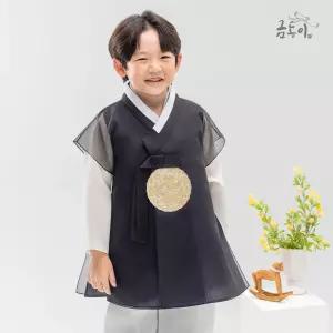 [한복]AM244 남네이비용보 아동한복 남아한복
