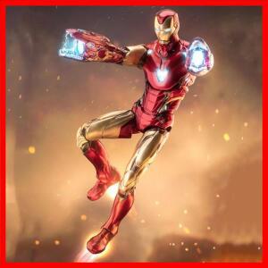 Zd 오리지널 디럭스 다리미 맨 Mk85 1.0 Mk85 2.0 마크 85 나노 아머 1/10 액션 피규어 어벤져스 엔드게임