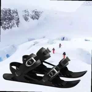 스노우 플레이트 보드 미니 숏스키 스케이트 스키화