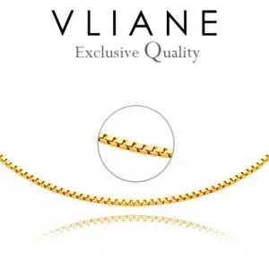 18K 테크닉 박스체인 2mm 남자 목걸이