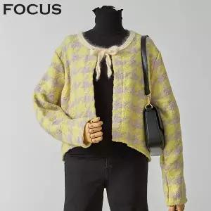 [롯데백화점]포커스 하운드 체크 가디건 (FS2A7JK0014)