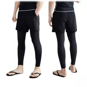 [셀러허브][라일리] Rly 일체형 레깅스반바지-4부 남자바지 허리끈 조절 (S12783681)