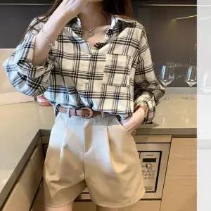 [오노마] ONM 여성 봄가을 체크블라우스 체츠남방 체크셔츠 2컬러 (S11325367)