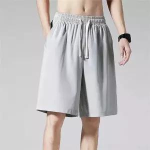 [셀러허브][라일리] Rly 남성 5부 반바지 얇은 소재 여름 팬츠 루즈핏 홈웨어 (S9759100)