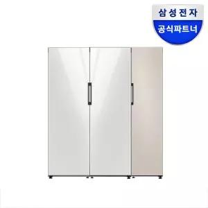 삼성전자 비스포크 3도어 메탈쿨링 냉장고 938리터 RR39A7695AP+RZ32A7665AP+RZ24A5660AP