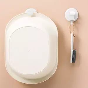 [텐바이텐]1+1 세숫대야걸이 다용도 거치대 고리 행거 주방 욕실