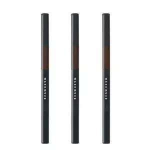 웨이크메이크 파우더 젯 듀얼 브로우 06 딥 브라운 3개