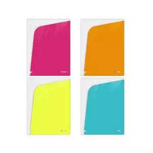 [보리보리/블루마토]A4 컬러 투포켓 L홀더 파일 (LHP006) /12개(색상랜덤)