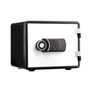 선일금고 루셀 YES-M020 블랙화이트 내화금고 20L 40kg 서랍 가정 사무용 경보기