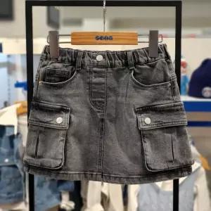 HC08 카고 데님SK 주니어 여아/봄가을 데님 스커트  SJZ101 FJSK40