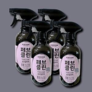 [기타] 페브클린 섬유 화이트솝 500ml 4개
