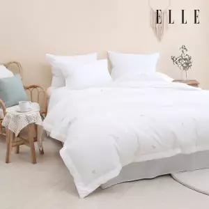 [롯데백화점]엘르파리 브로즈 80수 고밀도 면 3M 누비이불커버S