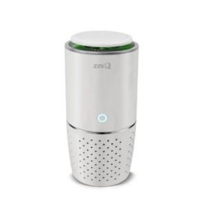 지니큐 공기청정 3단계 원통필터 360도 전방향 차량용 공기청정기_화이트