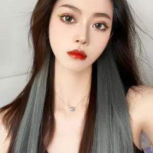 헤어피스 그라데이션 애쉬그레이 5p (WFHJEZY)