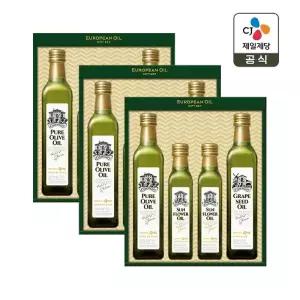 [CJ 선물세트] 백설 유러피안 P2호 3개 쇼핑백포함