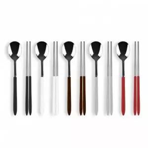 스텐 수저 세트 진공 가공숟가락 복식 젓가락 진공수저 진공 숟가락