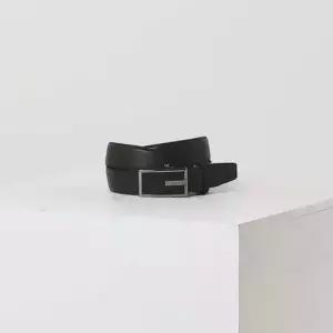 닥스 닥스 DBBE5F761BK 자동벨트Matt Check 블랙 체크패턴 실버포인트 무광버클 소가죽 자동벨트