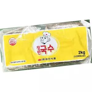 광진식품 막국수 냉동 2kg 4개입 면