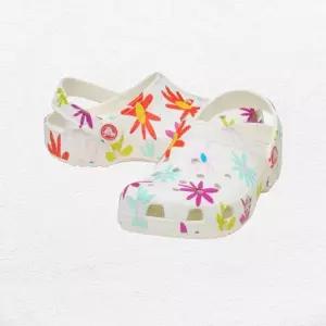 [크록스]아동화 클래식 크레프티드 데이지 클로그 토들러 초크 211584-0WV
