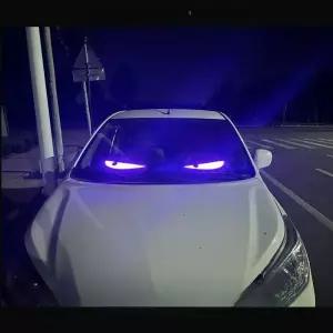 자동차 눈모양 LED 대형트럭 튜닝 차량 디스플레이 대형 앞유리