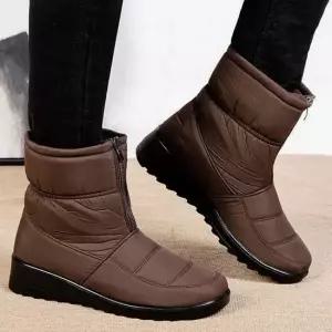 스노우 슬립온방한신발 집업 부츠 방수 미들신발 여자 워커부츠 캐주얼 캐주얼화 캐주얼부츠 미들부츠