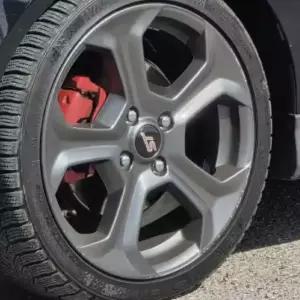 자동차휠캡 4개 54mm 자동차 휠 센터 허브 캡 림 커버 ST 몬데오 머스탱 포커스 피에스타 MK2 MK3 MK1 에베