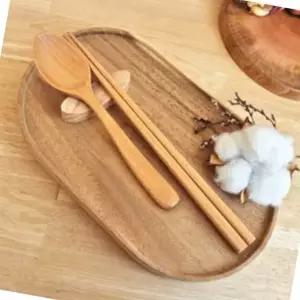 자연소재 느티나무 수저 식당용 주방용 고급스러운 모음 (WFJ5T6V)